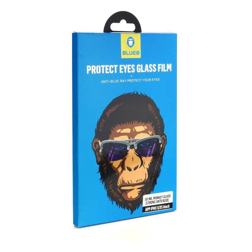 5D Стъклен протектор mr. monkey за iPhone 11 pro черен (strong hd) - TopMag