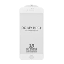 Заредете изображение във визуализатора на галерията – 5D Стъклен протектор mr. monkey за iPhone 7 / 8 / SE 2020 бял (hot bending) - TopMag
