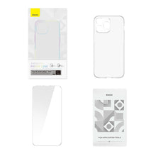 Заредете изображение във визуализатора на галерията – Baseus Corning Case for iPhone 14 Pro Max armored cover + transparent glass
