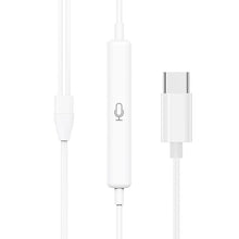 Заредете изображение във визуализатора на галерията – HOCO earphones wired oryginal series working with Type C M80 (20 pcs/set)
