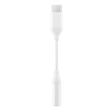 Заредете изображение във визуализатора на галерията – Samsung Headphone Adapter 3.5mm Mini Jack (Female) - USB Type C (Male) White (EE-UC10JUWEGWW)
