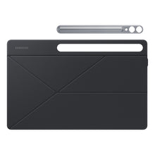 Заредете изображение във визуализатора на галерията – Flip case with stand for Samsung Galaxy Tab S9 Ultra Smart Book Cover - white
