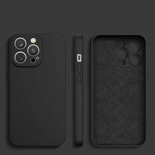 Заредете изображение във визуализатора на галерията – Silicone case for Samsung Galaxy S23 Ultra silicone cover black
