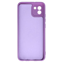 Заредете изображение във визуализатора на галерията – Vennus Silicone Heart Case for Samsung Galaxy A03 design 1 purple
