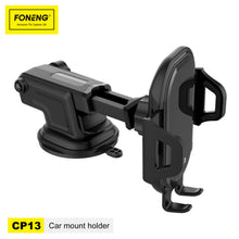 Заредете изображение във визуализатора на галерията – Foneng Car holder CP13 to windshield black
