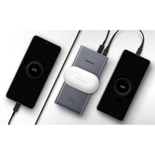 Заредете изображение във визуализатора на галерията – Samsung Powerbank 10000 mAh with wireless charging function gray (EB-U3300XJEGEU)
