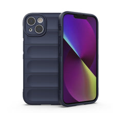 Заредете изображение във визуализатора на галерията – Magic Shield Case case for iPhone 14 flexible armored case dark blue
