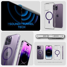 Заредете изображение във визуализатора на галерията – Futerał SPIGEN Ultra Hybrid Mag do IPHONE 14 PRO MAX deep purple

