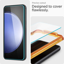 Заредете изображение във визуализатора на галерията – Spigen ALM Glas.tR tempered glass for Samsung Galaxy S23 FE - 2 pcs.
