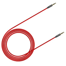 Заредете изображение във визуализатора на галерията – Baseus Yiven M30 stereo AUX audio cable 3.5 mm male mini jack 1.5m red-black (CAM30-C91)
