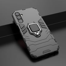 Заредете изображение във визуализатора на галерията – Ring Armor case for Samsung Galaxy A24 4G armored cover magnetic holder ring black
