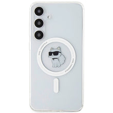 Заредете изображение във визуализатора на галерията – Karl Lagerfeld IML Choupette MagSafe case for Samsung Galaxy S24+ - transparent
