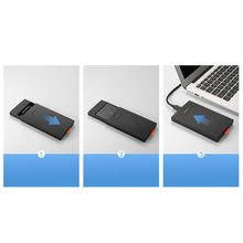 Заредете изображение във визуализатора на галерията – Ugreen SSD / HDD enclosure 2.5'' USB 3.0 SATA black (CM237)

