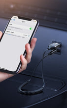 Заредете изображение във визуализатора на галерията – Ugreen Bluetooth 5.0 audio receiver cable USB AUX audio jack adapter black (70601 CM309)
