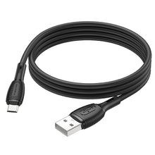 Заредете изображение във визуализатора на галерията – Borofone Cable BX86 Advantage - USB to Micro USB - 2,4A 1 metre black
