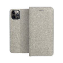 Заредете изображение във визуализатора на галерията – LUNA Book Gold for IPHONE 15 Plus silver
