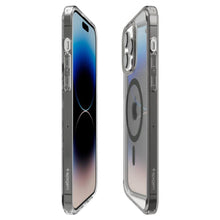 Заредете изображение във визуализатора на галерията – Spigen ULTRA HYBRID MAG MAGSAFE IPHONE 14 PRO MAX FROST BLACK
