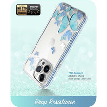 Заредете изображение във визуализатора на галерията – Supcase COSMO IPHONE 14 PRO BLUE FLY
