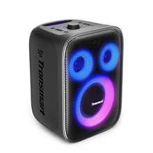 Заредете изображение във визуализатора на галерията – Tronsmart Halo 200 120W wireless speaker + 2 microphones - black

