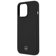 Заредете изображение във визуализатора на галерията – Mercedes MEHCP13LSILBK iPhone 13 Pro / 13 6,1" czarny/black hardcase Silicone Line
