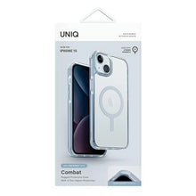 Заредете изображение във визуализатора на галерията – Uniq Combat Magclick Charging case for iPhone 15 / 14 / 13 - light blue
