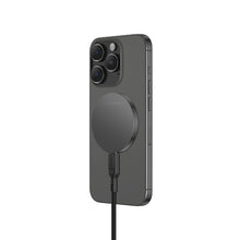 Заредете изображение във визуализатора на галерията – Amazing Thing Induction charger Magsafe Thunder Pro TP16MBK - 15W with Type C to Type C cable black
