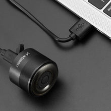Заредете изображение във визуализатора на галерията – Wozinsky LED rear bicycle light with micro USB red light 5 modes black (WRBLB2)
