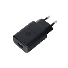 Заредете изображение във визуализатора на галерията – Original Wall Charger Motorola SC-23 (head only) Turbo Power Charger 15W black bulk
