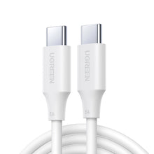Заредете изображение във визуализатора на галерията – Ugreen US562 USB-C / USB-C PD cable 100W 1m - white
