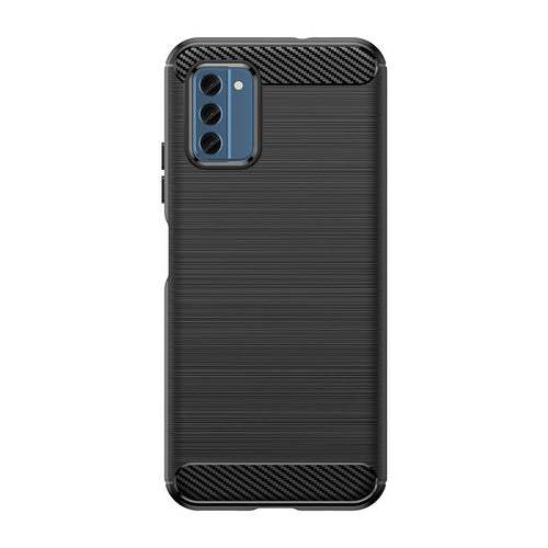 Carbon Case silicone case for Nokia C300 - black