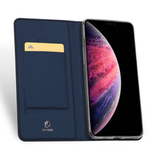 Заредете изображение във визуализатора на галерията – DUX DUCIS Skin Pro Bookcase type case for iPhone 11 Pro Max blue
