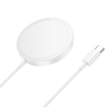 Заредете изображение във визуализатора на галерията – Borofone Wireless induction charger BQ23 Sufficient 15W white
