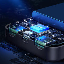 Заредете изображение във визуализатора на галерията – Joyroom powerbank 20000mAh Dazzling Series 12W black (JR-T017)
