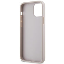 Заредете изображение във визуализатора на галерията – Guess GUHCP12MP4TDSCPP Case for iPhone 12 / 12 Pro - Pink Crossbody 4G Metal Logo

