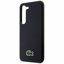 Заредете изображение във визуализатора на галерията – Original Pouch LACOSTE hardcase Iconic Petit Pique MagSafe LCHMS24SPVCK for Samsung Galaxy S24 Black
