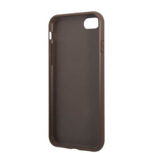 Заредете изображение във визуализатора на галерията – Guess GUHCI84GMGBR iPhone 7/8/SE 2020/2022 brown/brown hardcase 4G Big Metal Logo
