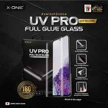Заредете изображение във визуализатора на галерията – UV PRO Tempered Glass X-ONE - for Samsung Galaxy S24 Ultra (case friendly) - working fingerprint sensor

