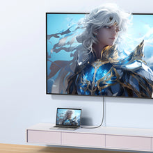 Заредете изображение във визуализатора на галерията – Baseus High Definition Series USB-C to DisplayPort 1.4 8K 60Hz Unidirectional Cable 2m - Black
