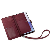 Заредете изображение във визуализатора на галерията – Spigen WALLET "S" PLUS GALAXY S23+ PLUS BURGUNDY
