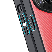 Заредете изображение във визуализатора на галерията – Dux Ducis Fino case and nylon cover for iPhone 14 Pro Max red

