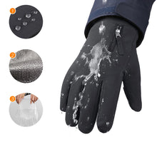Заредете изображение във визуализатора на галерията – Anti-slip winter phone sports gloves (size S) - black
