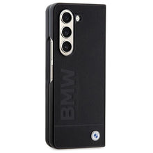 Заредете изображение във визуализатора на галерията – BMW Signature Logo Imprint case for Samsung Galaxy Z Fold 5 - black
