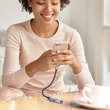 Заредете изображение във визуализатора на галерията – Ugreen OTG adapter cable USB-C (male) - USB-A (female) 5Gb/s 0.15m black (US378)
