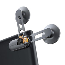 Заредете изображение във визуализатора на галерията – Baseus T-Space magnetic car holder for the cockpit - silver
