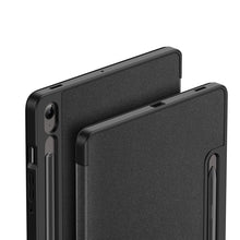 Заредете изображение във визуализатора на галерията – Dux Ducis Domo eco-leather case with stand for Samsung Tab S9 FE+ - black
