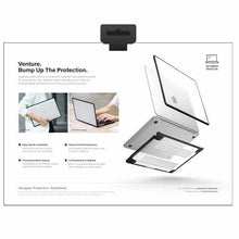 Заредете изображение във визуализатора на галерията – Uniq case Venture MacBook Air 13" (2018-2022) black/midnight black
