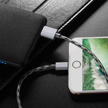 Заредете изображение във визуализатора на галерията – Borofone Cable BX24 Ring Current - USB to Lightning - 2,4A 1 metre grey
