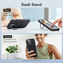 Заредете изображение във визуализатора на галерията – ESR CLOUD KICKSTAND HALOLOCK MAGSAFE IPHONE 15 PLUS BLACK
