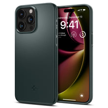 Заредете изображение във визуализатора на галерията – Spigen Thin Fit case for iPhone 15 Pro - green
