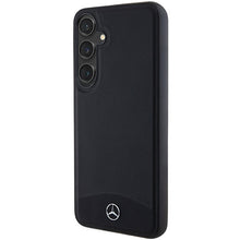 Заредете изображение във визуализатора на галерията – Original Case - hardcase Leather Textured &amp; Plain MagSafe MEHMS24M23RBARK for Samsung Galaxy S24 Plus Black
